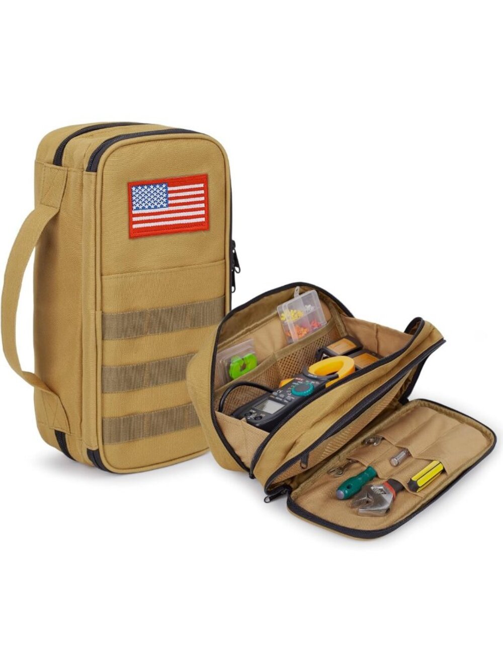 Water-Resistant Multi-Purpose Tool Bag | Compact Organizer for Repairmen